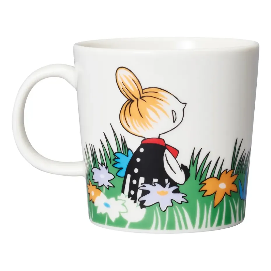 Taza Moomin Little My and meadow, blanco-multi