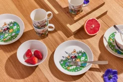 Taza Moomin Little My and meadow, blanco-multi
