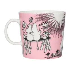 Taza Mumin Amor 40 cl, Rosa