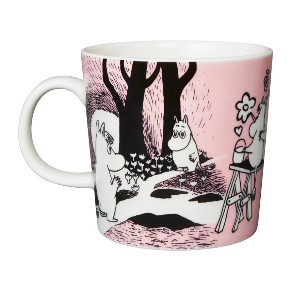 Taza Mumin Amor, rosa