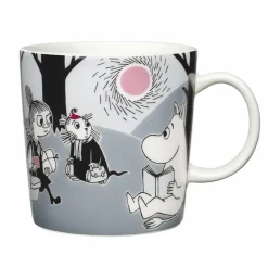 Taza Mumin de Aventura - La huida, gris