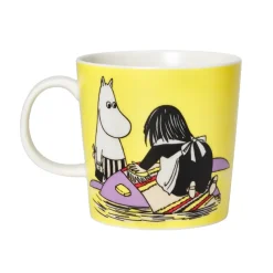 Taza Mumin Misan amarillo, 30 cl