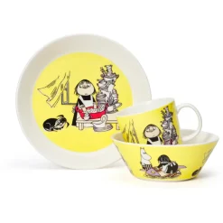 Taza Mumin Misan amarillo, 30 cl