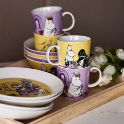 Taza Mumin Misan amarillo, 30 cl