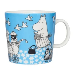 Taza Mumin Paz 40 cl, Azul