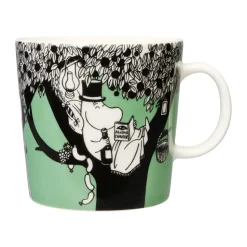 Taza Mumin verde especial, 40 cl