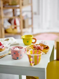 Taza Nini 10 cl, Rosa-amarillo