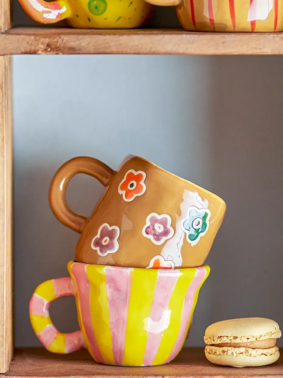 Taza Nini 10 cl, Rosa-amarillo