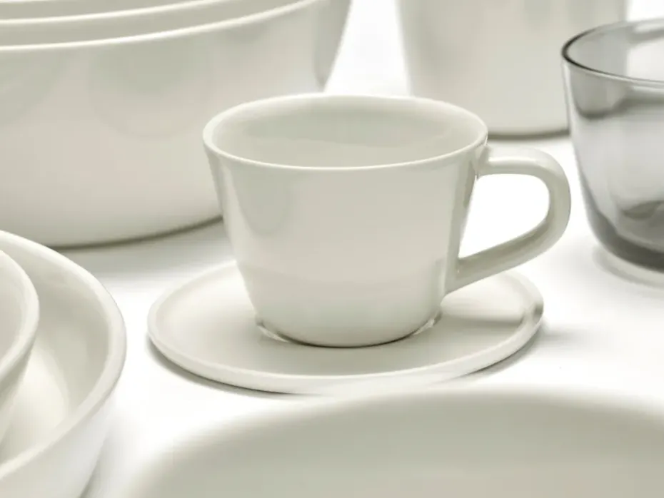 Taza para café espresso Cena 12 cl, Ivory