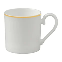 Taza para café espresso Château Septfontaines 6 cl, Blanco-oro