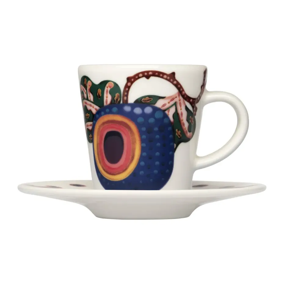 Taza para café espressoTaika Sato 10 cl, Blanco-multicolor