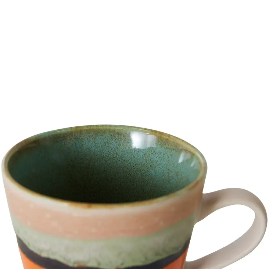 Taza para capuchino 70's, Burst
