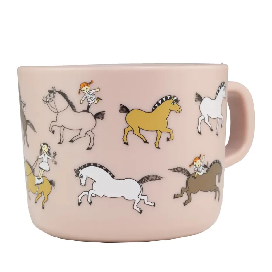 Taza Pippi Cirkus 25 cl, Rosa