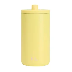 Taza portátil Design Letters 35 cl, Yellow
