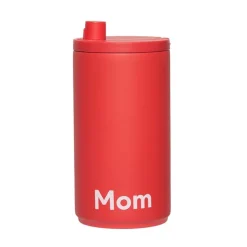 Taza portátil Design Letters 35 cl, Mom-Coral