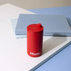 Taza portátil Design Letters 35 cl, Mom-Coral