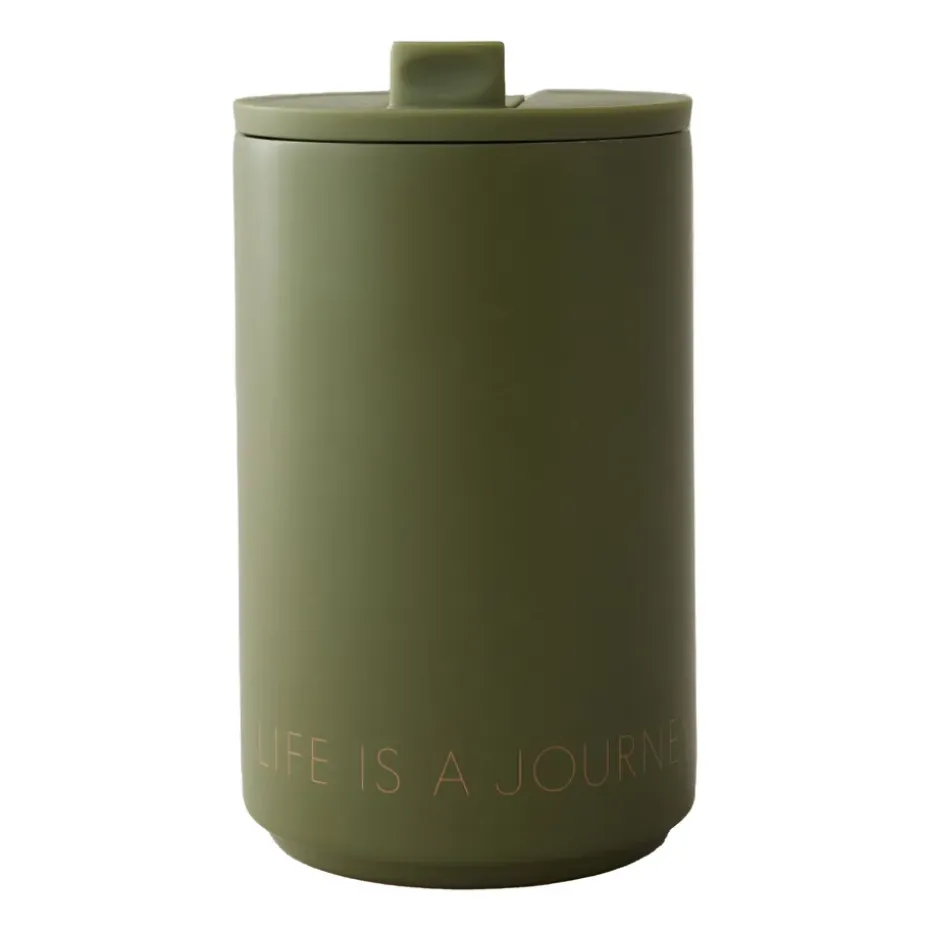 Taza termo Design Letters, Forest green