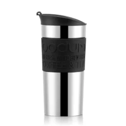 Taza travel Bodum 35 cl acero inoxidable, Black