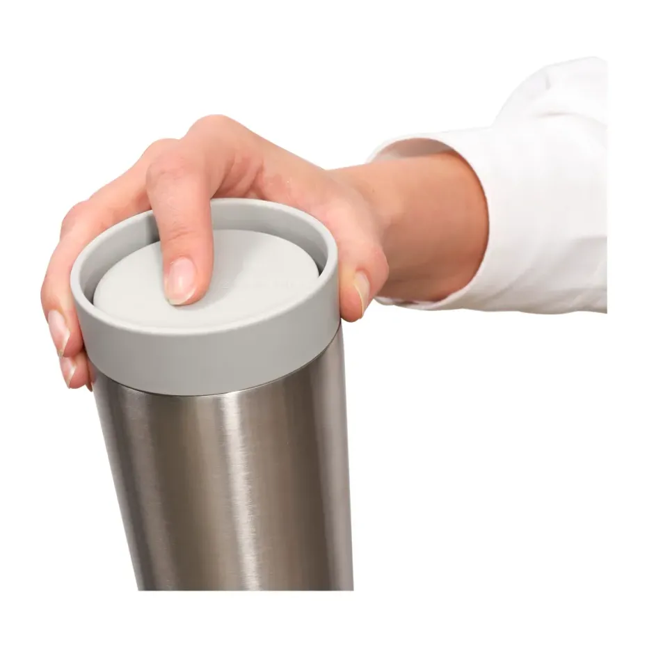 Taza térmica Make & Take 36 cl, Gris claro