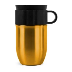Taza térmica para coche Ted 28 cm, Oro