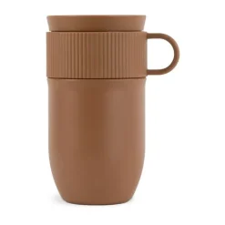Taza térmica para coche Ted 28 cm, Caramelo