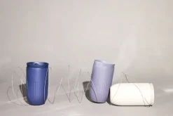Taza térmica para coche Tova 32 cl, Azul