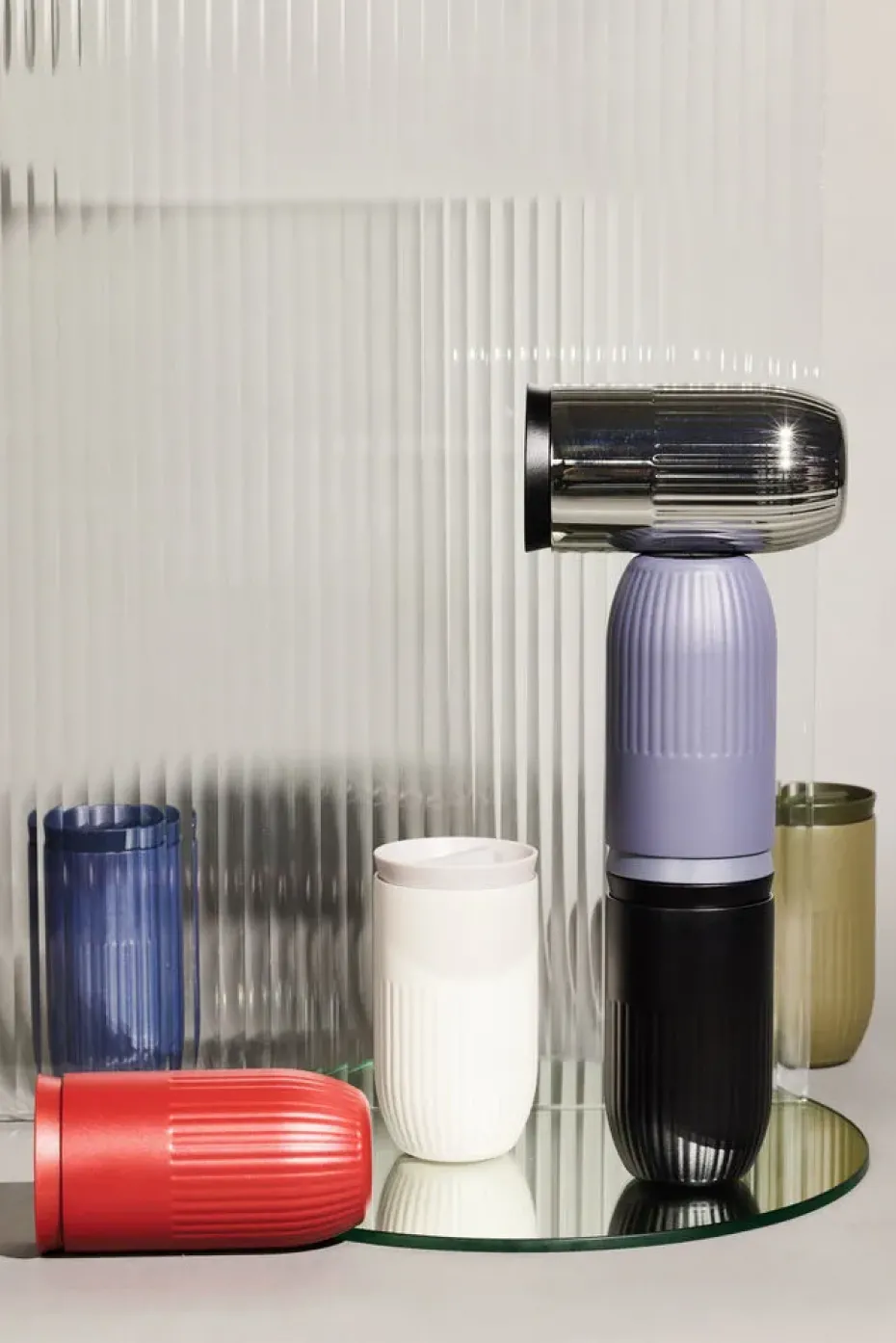 Taza térmica para coche Tova 32 cl, Beige