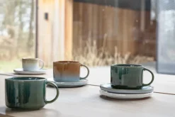 Tazas de espresso Styles 8 cl, 2-pack, Creme-sand