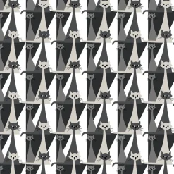 Tela Kitty, gris