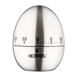 Temporizador de cocina Heirol, Acero inoxidable