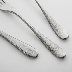 Tenedor de mesa Sandstone brillante, acero inoxidable