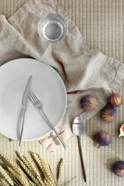 Tenedor de mesa Sletten, Flana satin forged
