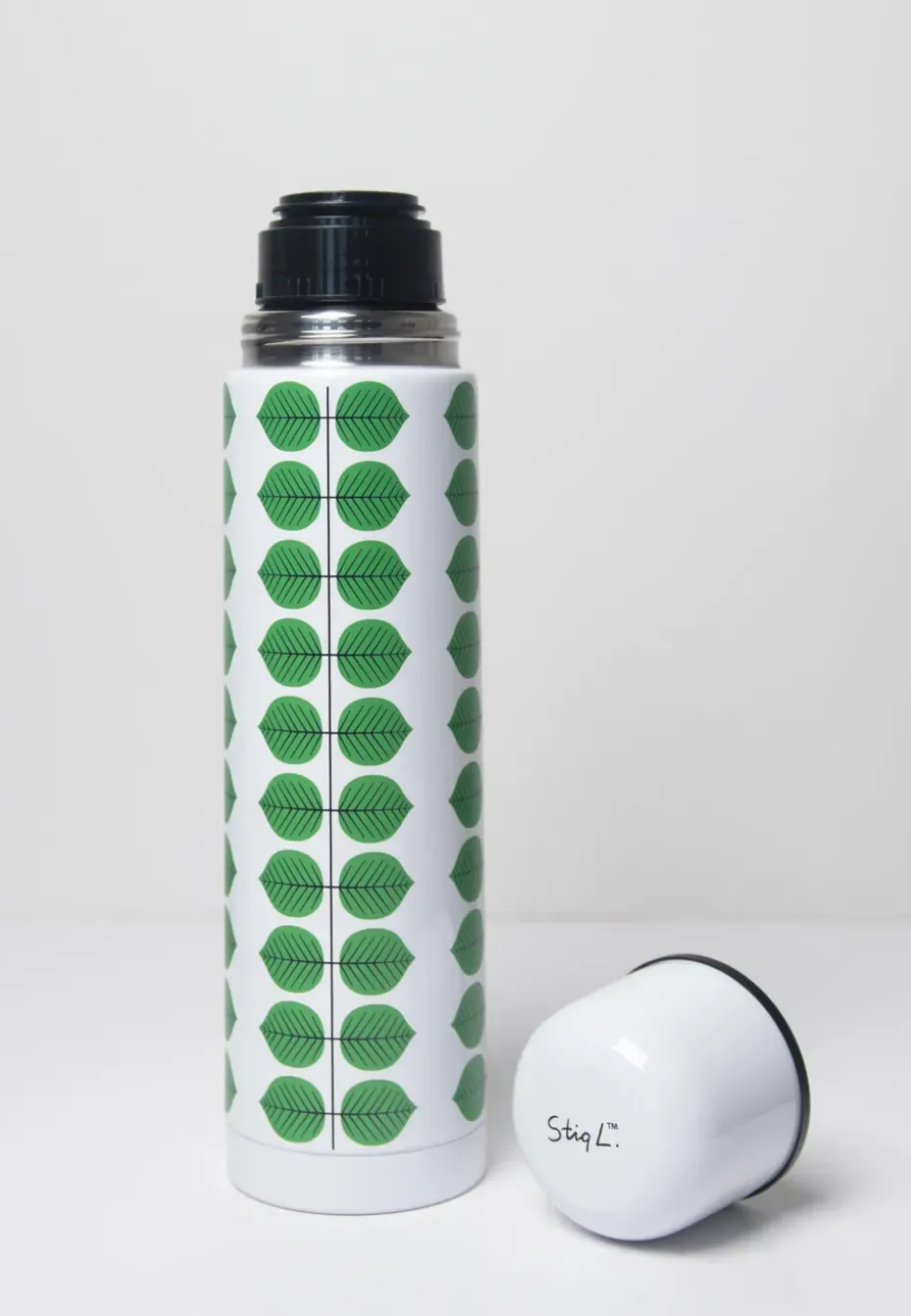 Termo Berså 0,75 L, Blanco-verde