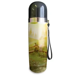 Termo Moomin & Snufkin bridge 0,5 L, verde-multi