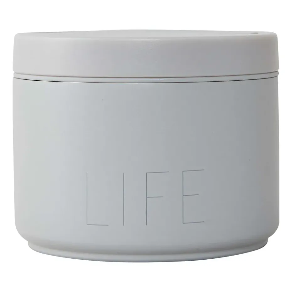 Termo pequeño Design Letters, Life-Grey