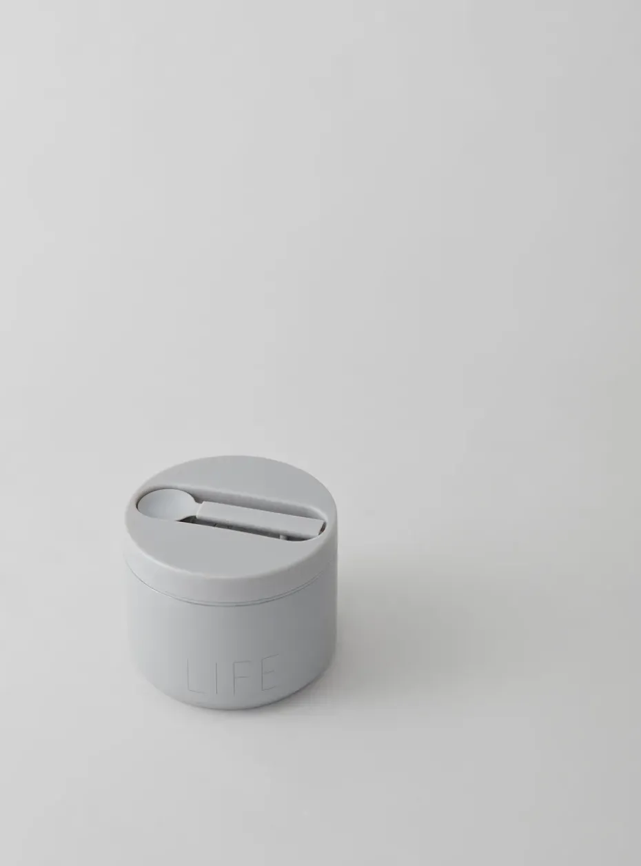 Termo pequeño Design Letters, Life-Grey