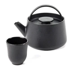 Tetera de hierro fundido Inku 80 cl, Black