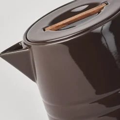 Tetera Lines 1,5 L, marrón