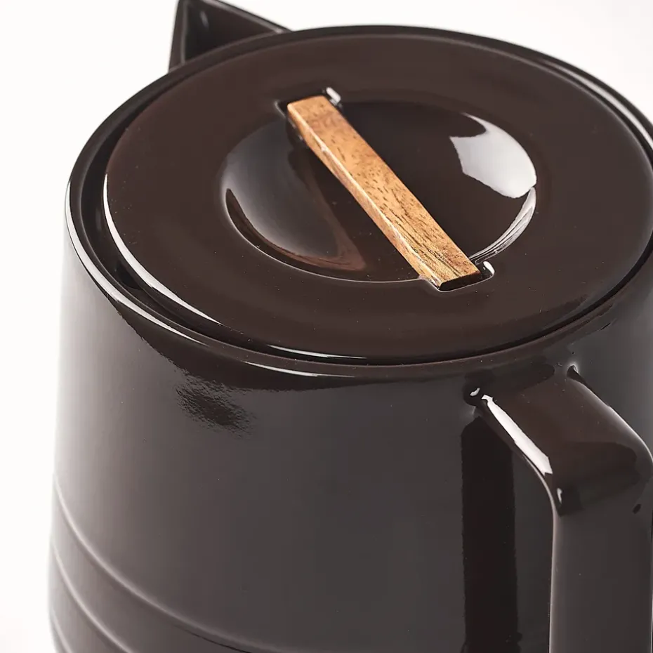 Tetera Lines 1,5 L, marrón
