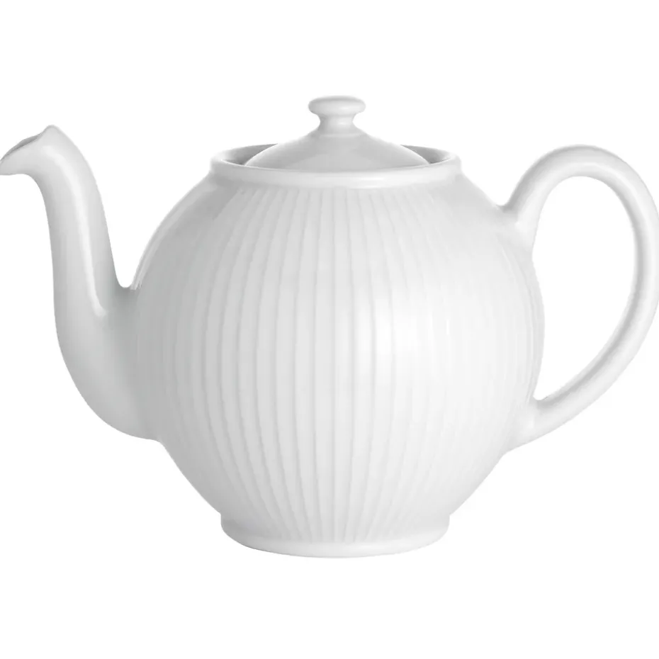 Tetera Plissé 1,5 l, blanco