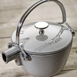 Tetera redonda Staub 1,15 L, gris