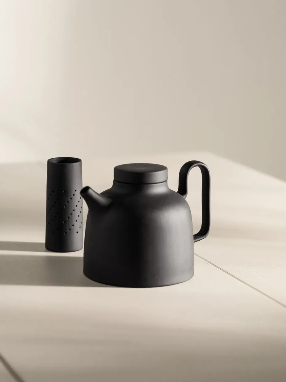 Tetera Sand 65 cl, Black clay