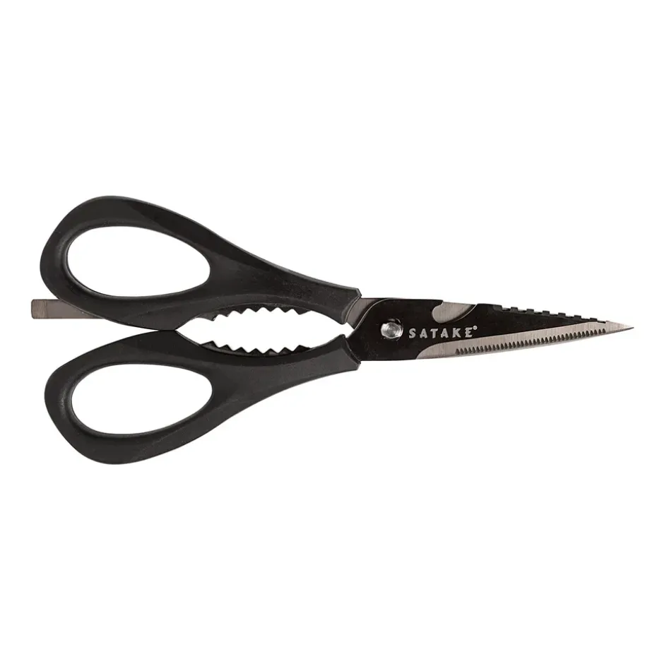 Tijeras con 5 funciones Satake, negro