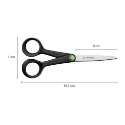 Tijeras universales Functional Form 17 cm, Negro