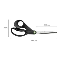 Tijeras universales Functional Form 25 cm, Negro