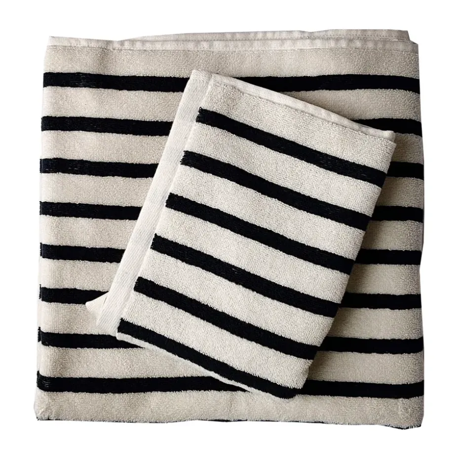 Toalla Bonnie 70x140 cm, Negro
