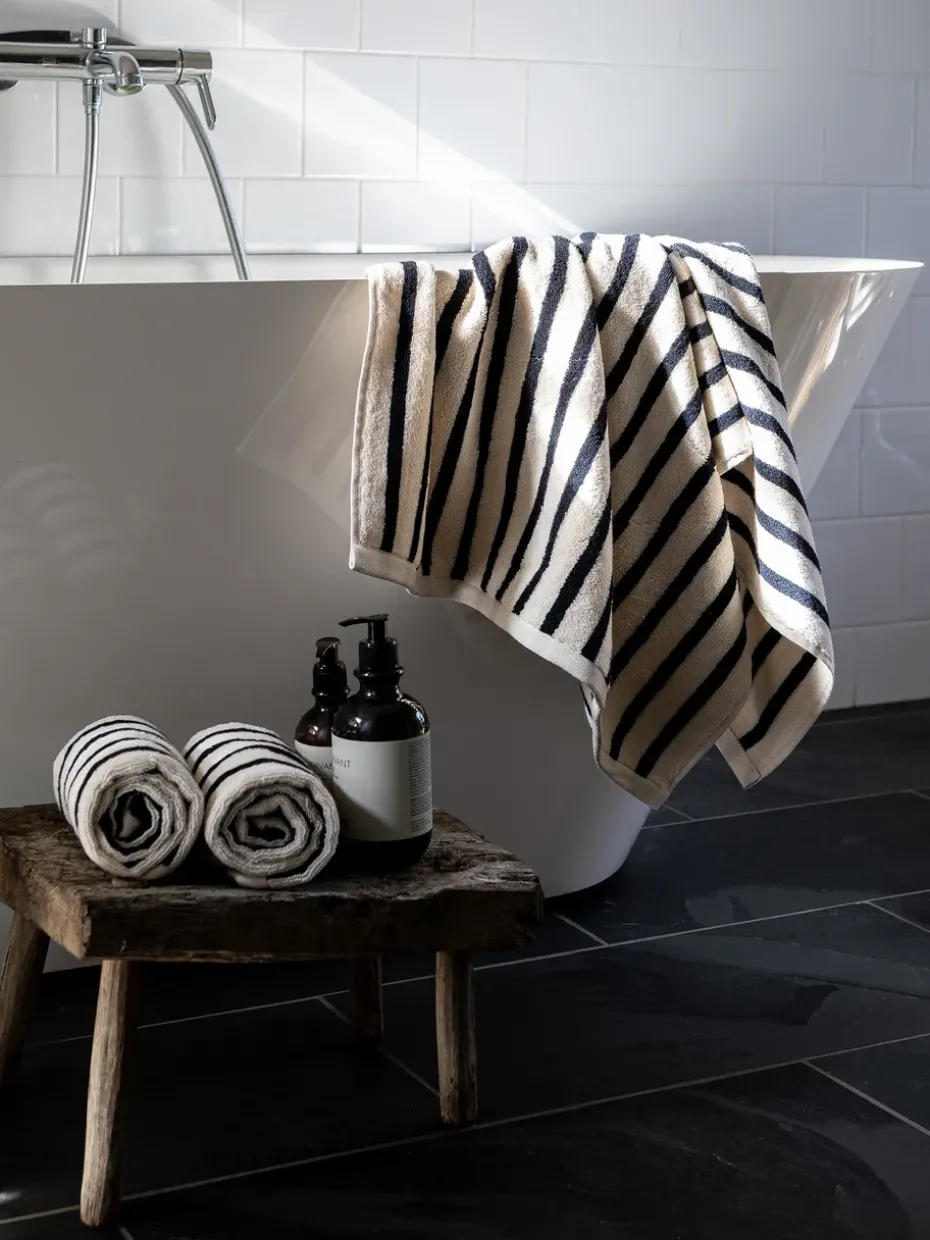 Toalla Bonnie 70x140 cm, Negro