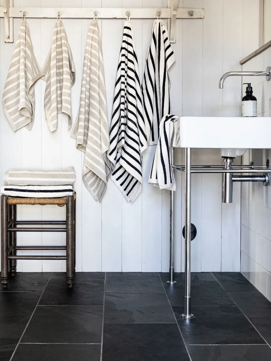 Toalla Bonnie 70x140 cm, Negro