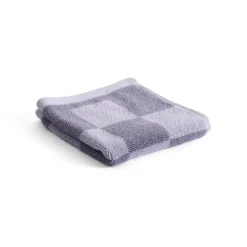 Toalla Check 30x30 cm, Lavender