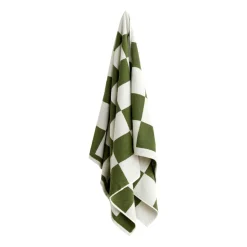 Toalla de baño Check 70x136 cm, Matcha